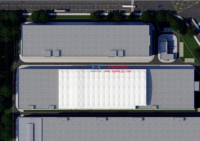 浙江真愛(ài)毯業(yè)科技有限公司廠房三屋面膜結(jié)構(gòu)工程完工大吉! 浙江真愛(ài)毯業(yè)科技有限公司廠房三屋面膜結(jié)構(gòu)工程完工大吉!