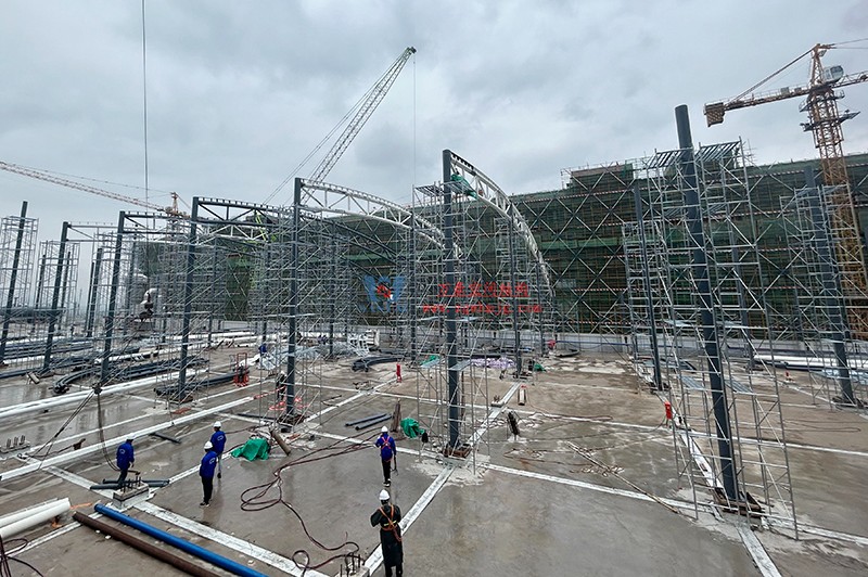 浙江真愛(ài)毯業(yè)科技有限公司廠房三屋面膜結(jié)構(gòu)工程完工大吉! 浙江真愛(ài)毯業(yè)科技有限公司廠房三屋面膜結(jié)構(gòu)工程完工大吉!