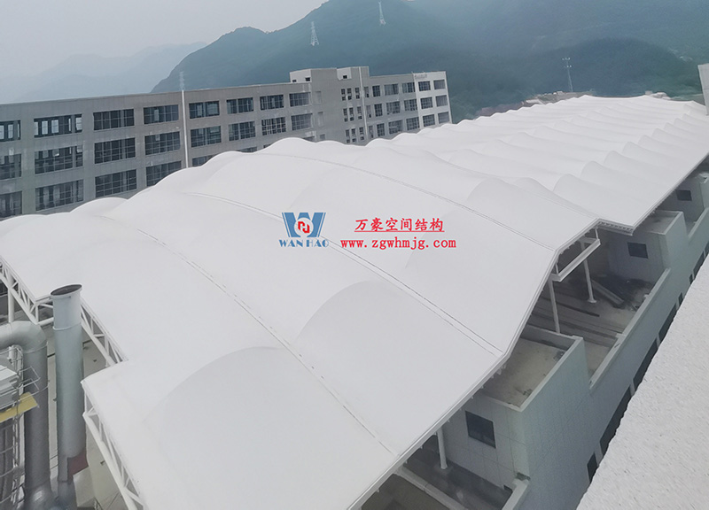 浙江真愛(ài)毯業(yè)科技有限公司廠房三屋面膜結(jié)構(gòu)工程完工大吉! 浙江真愛(ài)毯業(yè)科技有限公司廠房三屋面膜結(jié)構(gòu)工程完工大吉!