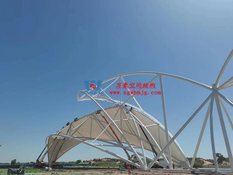 膜結構大門出入口的優勢特點