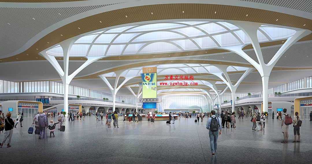 重慶東站站房正在加速建設，全力繪就項目新篇章