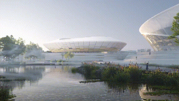 “太湖浮蓮”！萬豪空間結構助力無錫奧林匹克體育產業中心項目