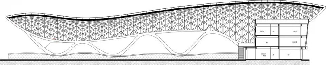 帆影碧波|風雨操場上的ETFE膜結構穹頂
