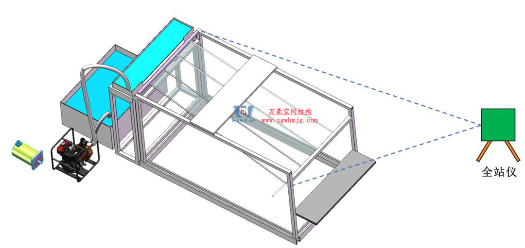 科技賦能品質工程 | 萬豪集團攜手浙大團隊圓滿完成無錫奧體中心膜結構排水試驗驗收