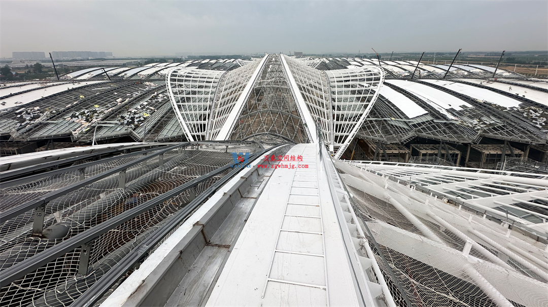 千帆競發(fā)勢如虹｜中原國際會展中心膜結(jié)構(gòu)天幕攻堅實錄，擎起中原會展新地標(biāo)！
