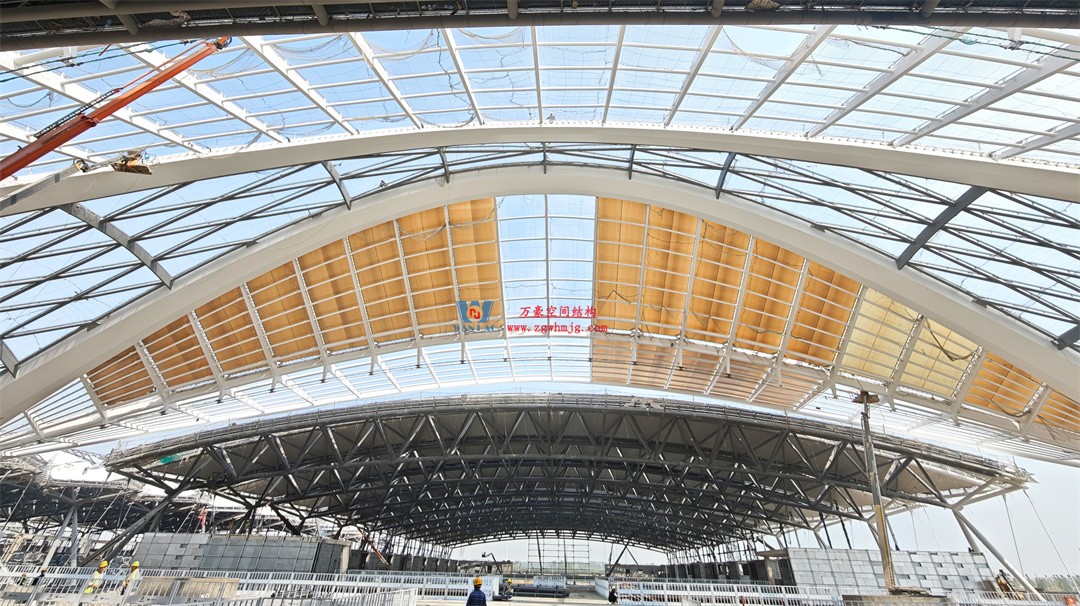 千帆競發(fā)勢如虹｜中原國際會展中心膜結(jié)構(gòu)天幕攻堅實錄，擎起中原會展新地標(biāo)！
