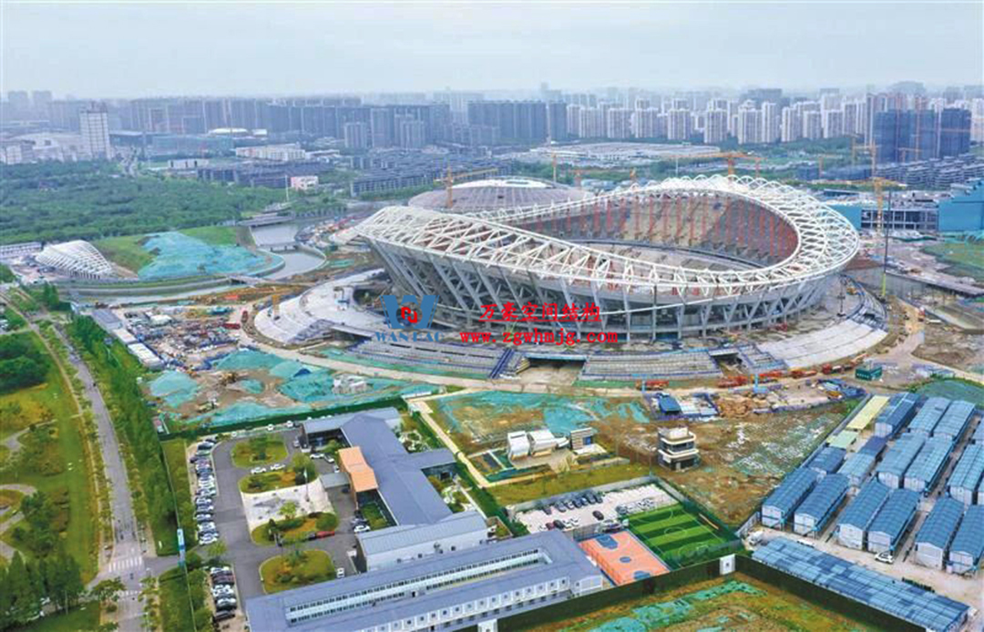 緊跟“蘇超熱浪”，火熱施工中，一只白鷺即將振翅高飛！