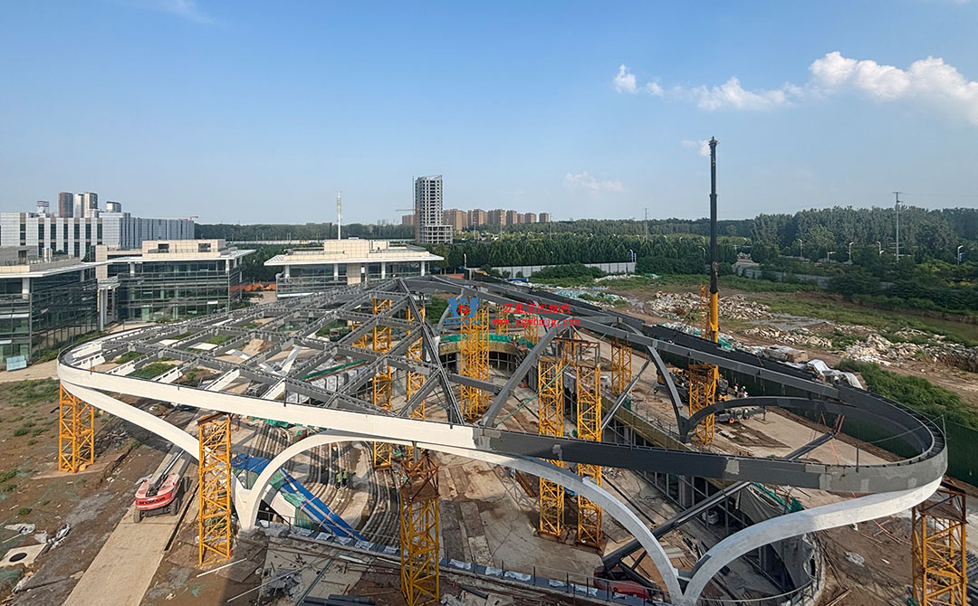 ETFE氣枕膜與雙曲面空間網(wǎng)殼結(jié)構(gòu)結(jié)合是什么樣？一起來一睹真容